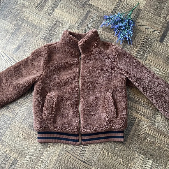 GEORGE Brown Teddy Jacket - Picture 2 of 6